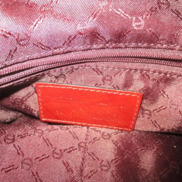 **Etienne Aigner Clutch 2-way Hoop Handle Satchel Clutch - Picture 10 of 10